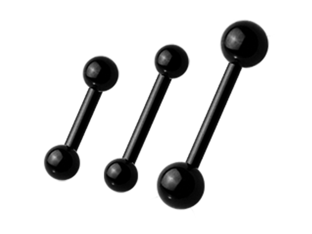 SS316L BLACK STEEL MICRO BARBELLS