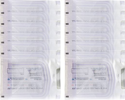 ( 10 PSC BOX ) STERILIZED BIOPLAST AND JEWELLED NOSESTUDS