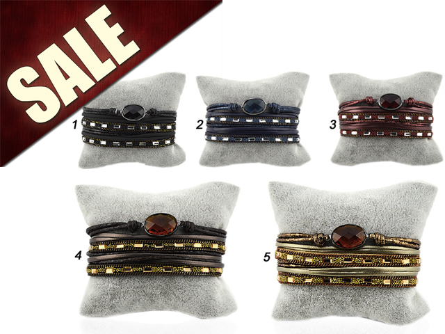 Lederarmband "Katha"