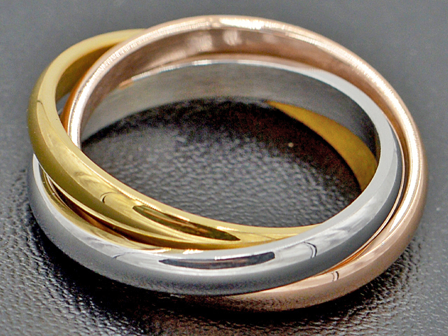 Edelstahlring "Triple"