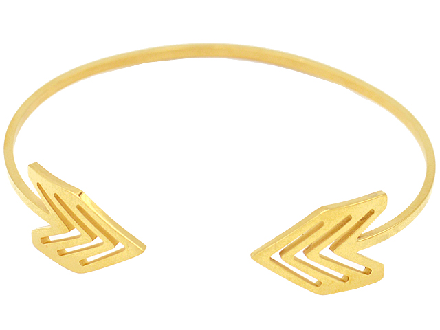 Edelstahlarmreif "Arrow"