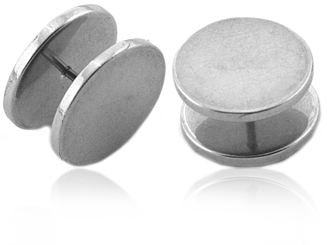 316L STEEL FAKE PLUGS