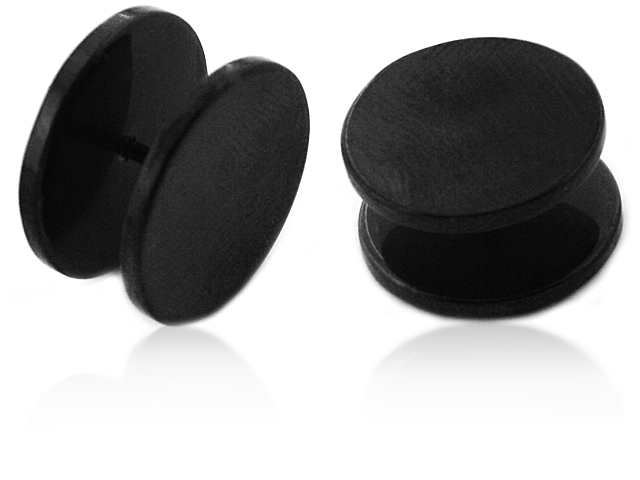 SS316L BLACK STEEL FAKE PLUG