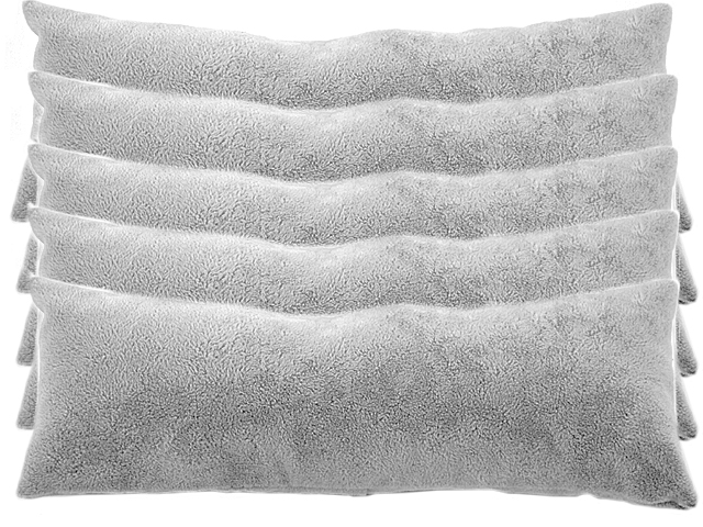 Dekokissen Grau 5er Pack