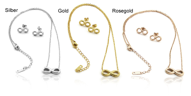 Edelstahlset "Infinity"