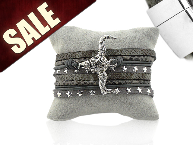 Lederarmband "Büffel"