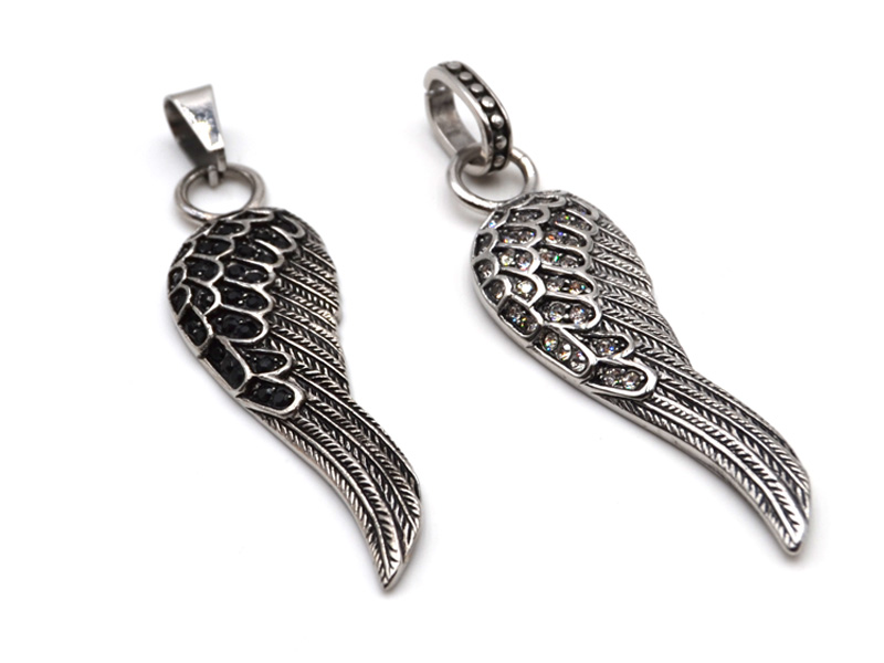 EDELSTAHLANHÄNGER "FLÜGEL"