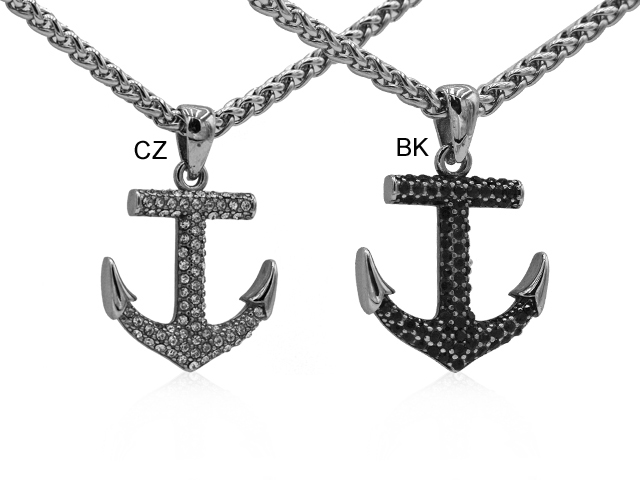 EDELSTAHLANHÄNGER "ANKER"