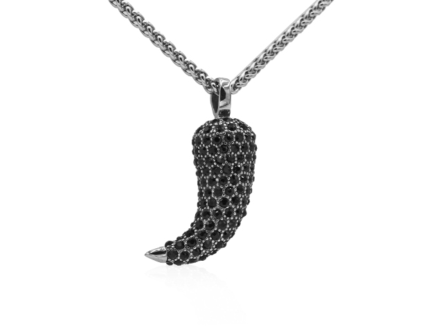 EDELSTAHLANHÄNGER "ZAHN"