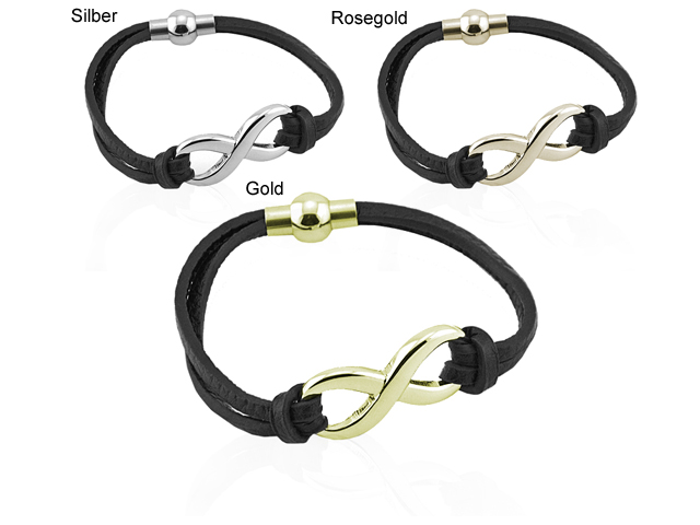 Lederarmband "Finley" mit Magnetsteckverschluss