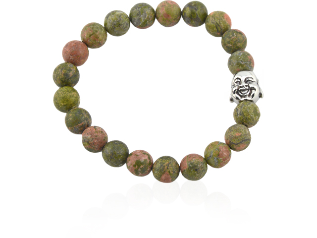 Armband aus Unakit (Buddha)