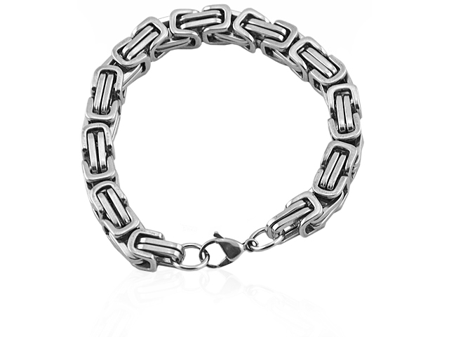 Edelstahlarmband Königskette