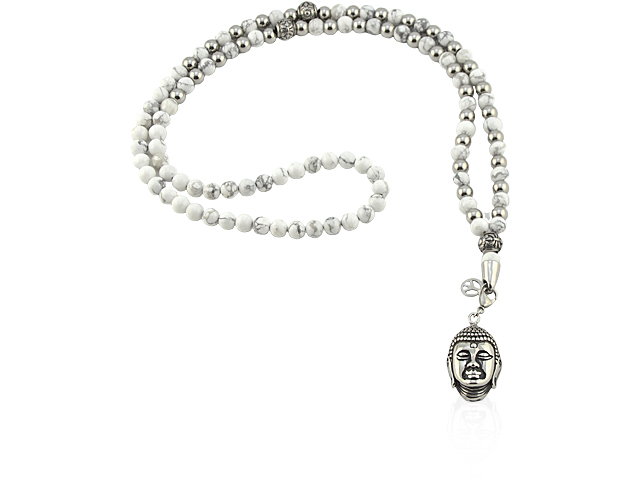 Howlithkette "Buddha"