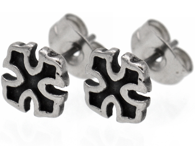 Ohrstecker "Kreuz"