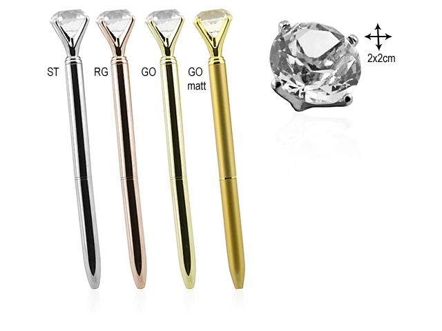 Kugelschreiber mit Stein