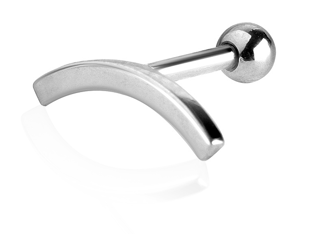 STEEL CASTING PART FOR TRAGUS/HELIX-(FLAT CURVED WIRE)