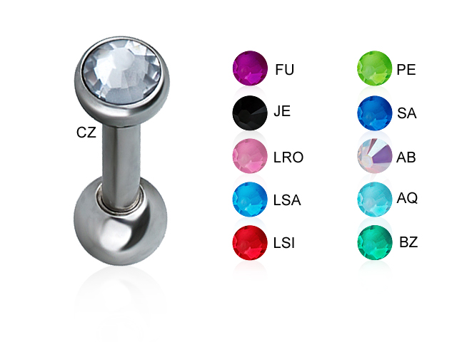 JEWELLED MICRO BARBELLS