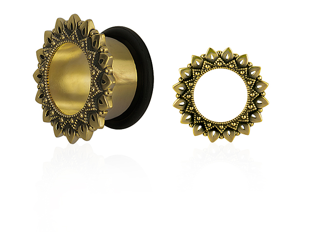 TRIBAL BRASS AFGHAN TUNNELS