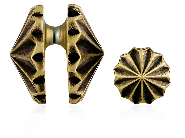 TRIBAL BRASS EAR WEIGHT (25 GRAM, SOLD BY PCS)
