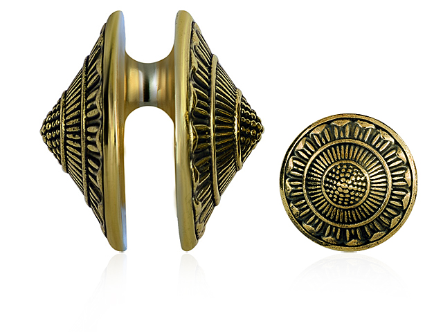 TRIBAL BRASS EAR WEIGHT (24 GRAM, SOLD BY PCS)