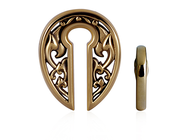 TRIBAL BRASS EAR WEIGHT  (23.5 GRAM, SOLD BY PCS)