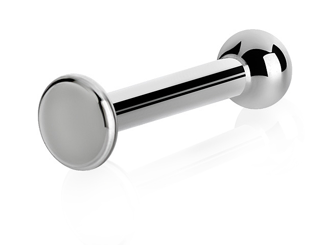 TITANIUM ONE SIDE INT. THREADED MICRO BARBELLS W.DISC