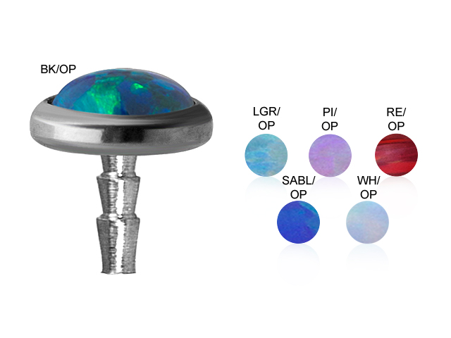 TITANIUM OPAL ATTACHMENT (4F) FOR BIOPLAST® INTERNAL LABRET