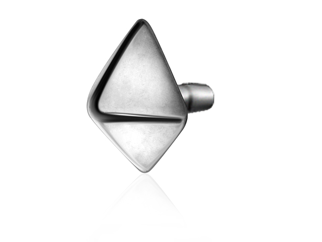 STEEL CASTING ATTACHMENT (PYRAMID) FOR BIOPLAST® INTERNAL LABRET