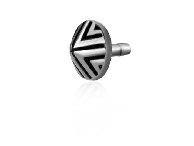 STEEL CASTING ATTACHMENT (TRIBAL) FOR BIOPLAST® INTERNAL LABRET