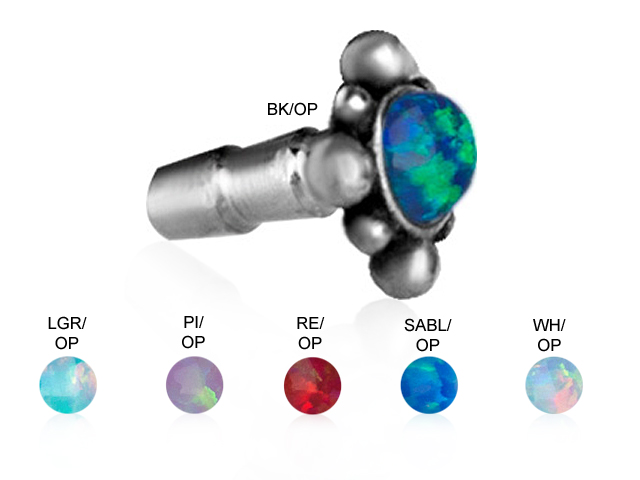 STEEL CASTING ATTACHMENT (TRIBAL OPAL) FOR BIOPLAST® INTERNAL LA