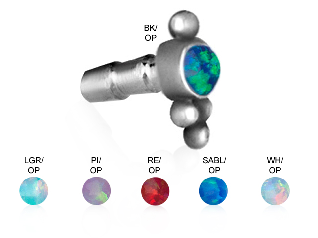 STEEL CASTING ATTACHMENT (TRIBAL OPAL) FOR BIOPLAST® INTERNAL LA