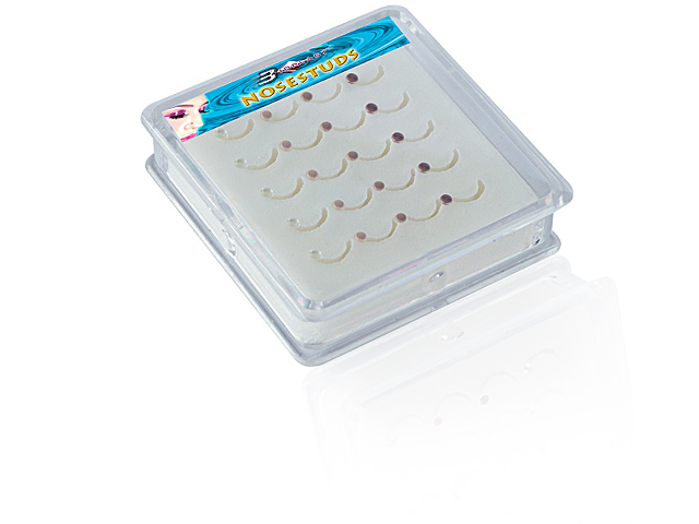 20PCS BOX OF BIOPLAST® NOSE STUDS RETAINER
