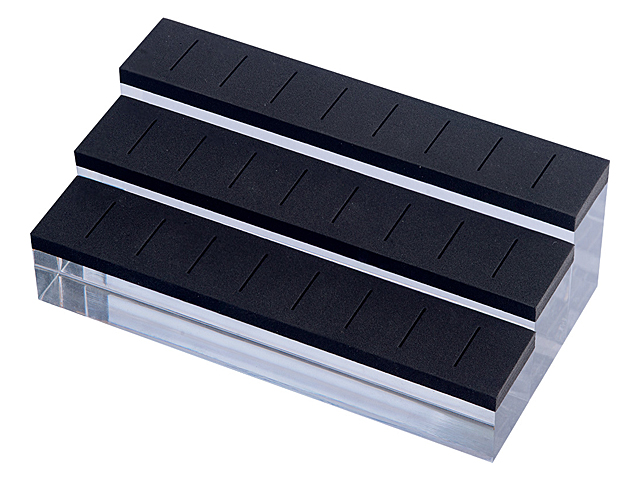 ACRYLIC DISPLAY BLOCKS FOR HINGED SEGMENT RINGS (8PCS) -SET