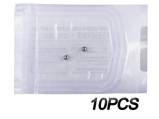 STERILIZED BIOPLAST® BANANAS W. TITANIUM BALLS (10PC/PACK)