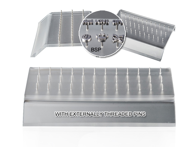 ACRYLIC  STAND (10x15cm) FOR EXTERNAL WIRE ATTACHMENTS (36PCS)