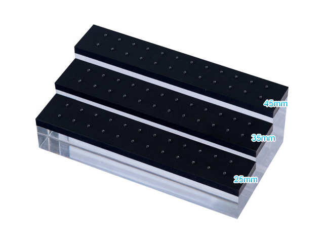 ACRYLIC DISPLAY BLOCKS FOR INTERNAL ATTACHMENTS (SET 3X FOR 24PC