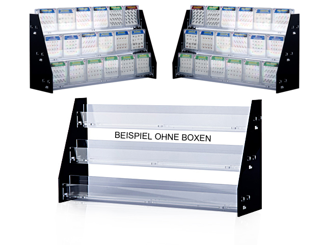 EMPTY ACRYLIC DISPLAY STAND FOR 18 NOSESTUD BOXES (DIS-30D)