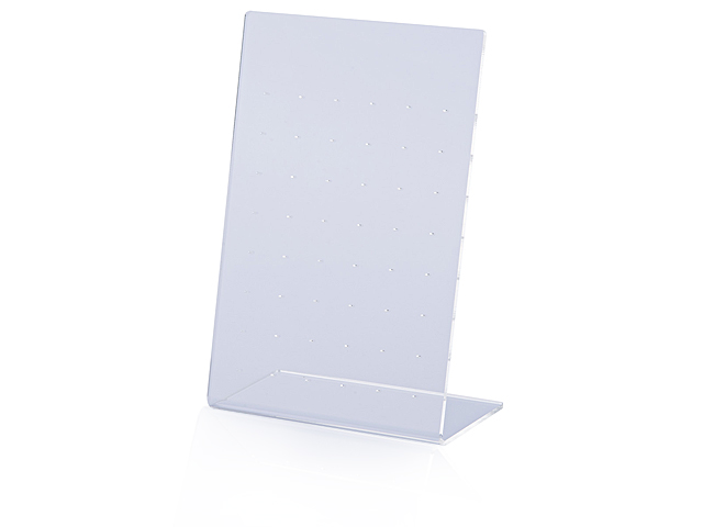 EMPTY DISPLAY STAND FOR DISC EARSTUDS (24 PAIRS) 10x15CM