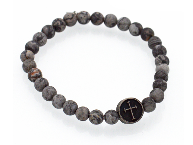 Armband mit Edelstahlbead