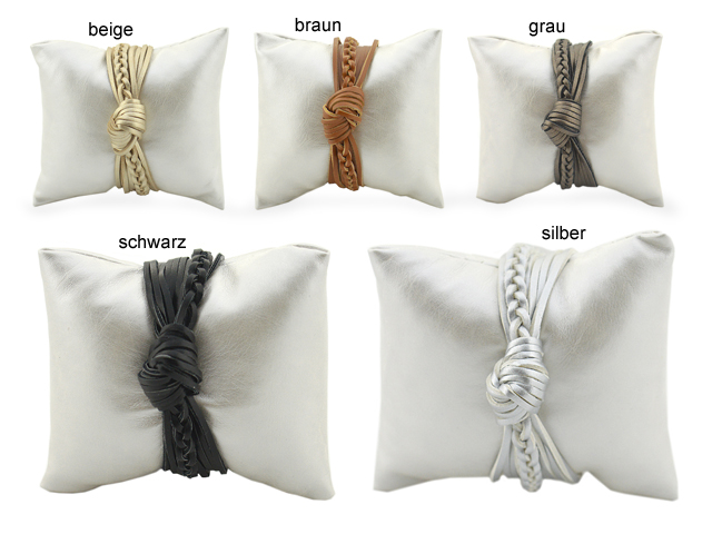 Lederarmband "Knoten"