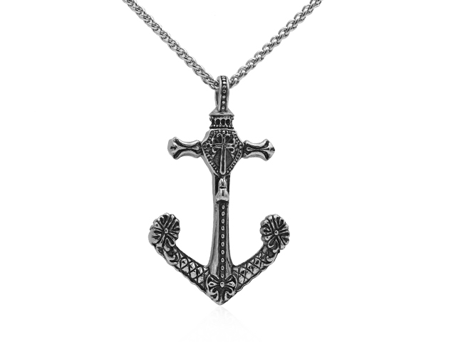 Edelstahlanhänger "Kreuz"