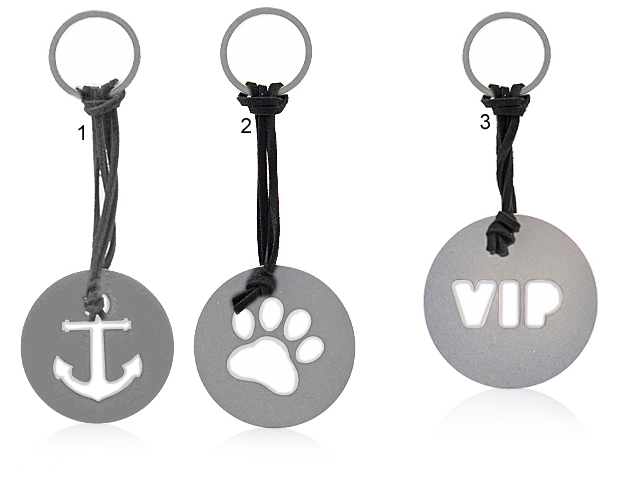 Edelstahl Schlüsselanhänger