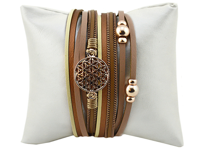 Lederarmband "Mosaik"