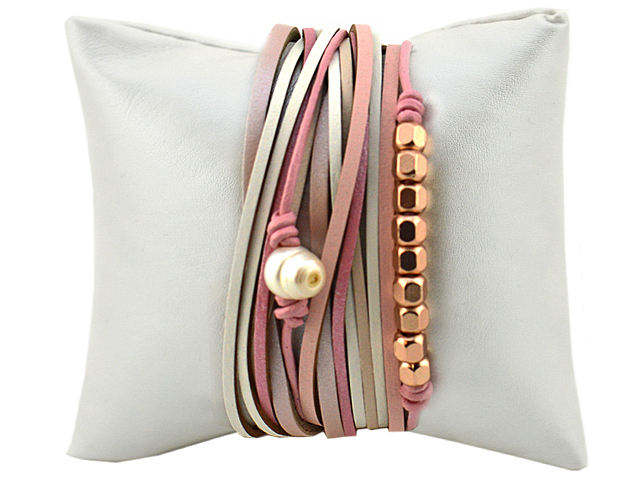 Lederarmband "Perle"