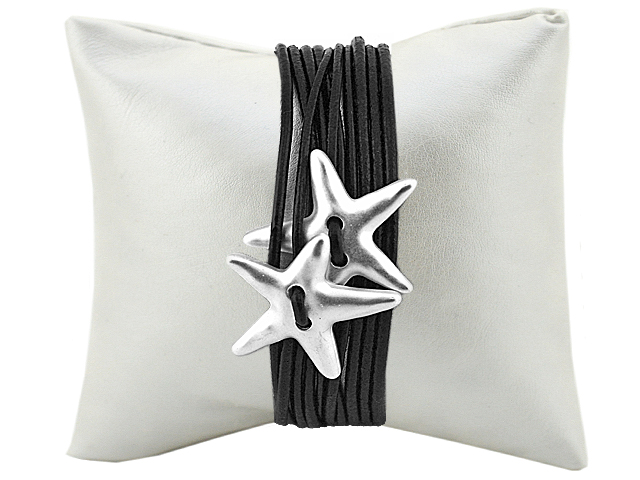 Lederarmband "Stern"