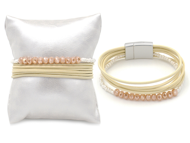 Lederarmband "Sabrina"