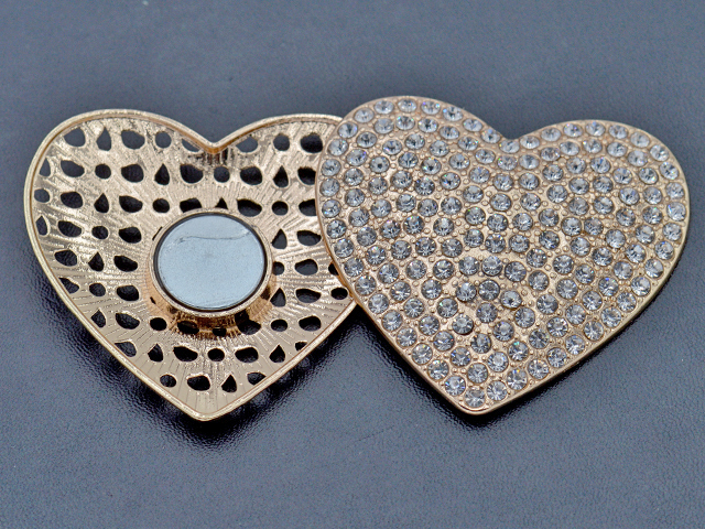 Magnetclip "Goldherz"