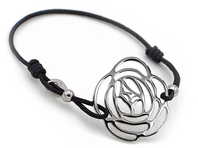 Armband "Rose" mit Edelstahl