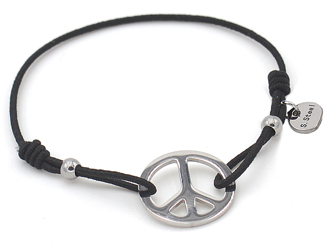 Armband "Peace" mit Edelstahl