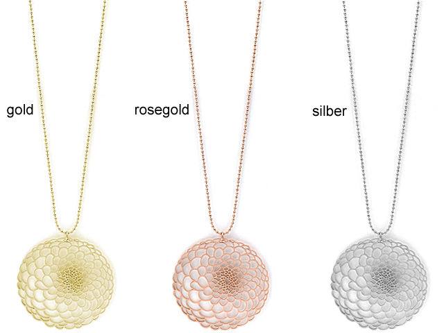 Edelstahlkette ca. 74cm  GOLD